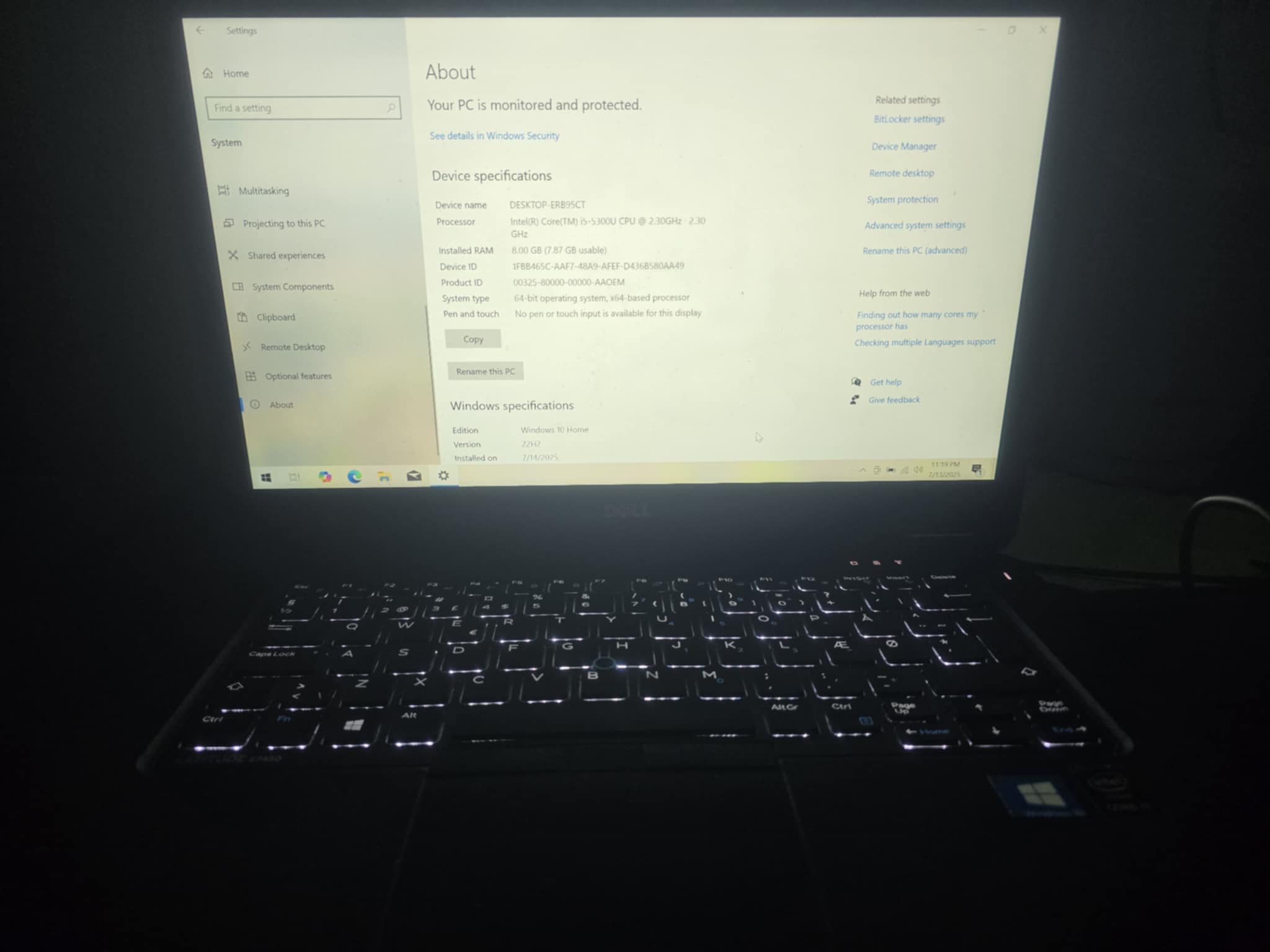 Dell 7450